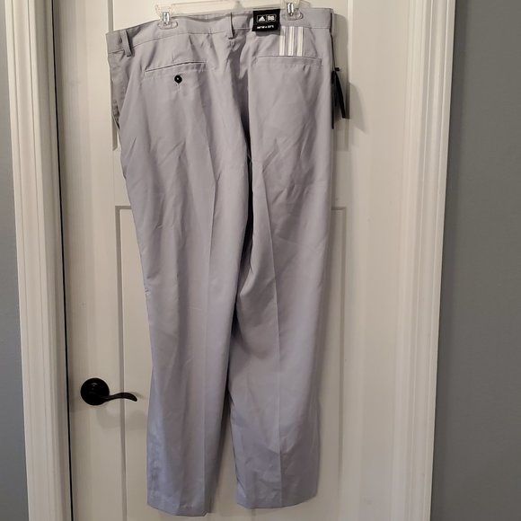 BNWT Adidas Ultimate365 Performance Stretch Golf Pants Men's 38x32 Light Gray - Picture 3 of 5